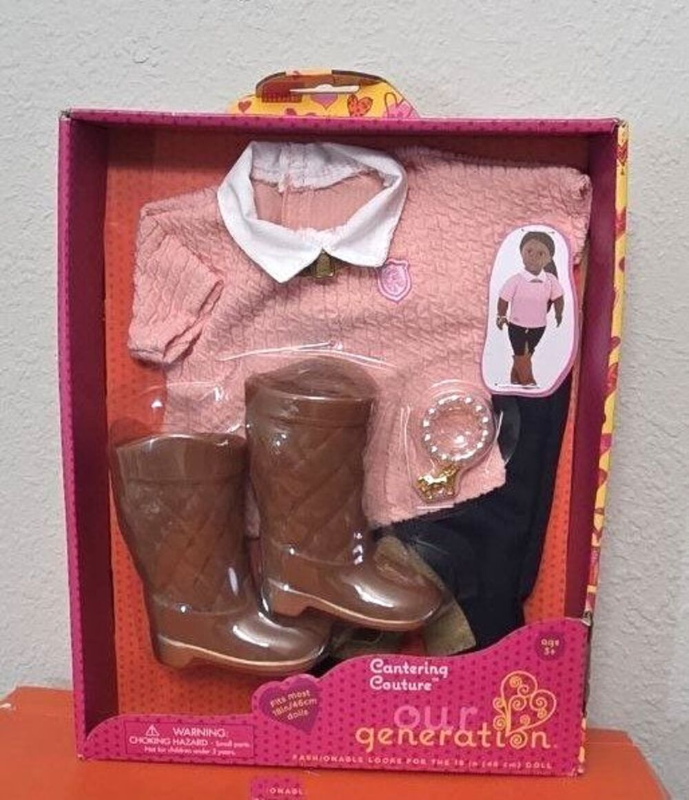 Our generation riding in style outfit for 18" Dolls see details